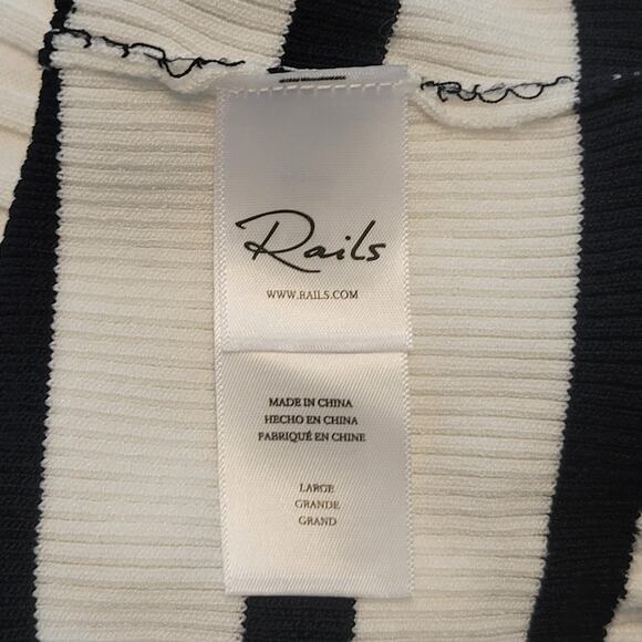 NWOT - RAILS Striped Sweater - Size Large - Picture 13 of 15